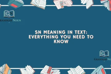 SN Meaning in Text: Everything You Need to Know